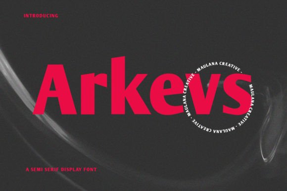 Arkevs: A Bold Display Font for Modern Marketing Campaigns