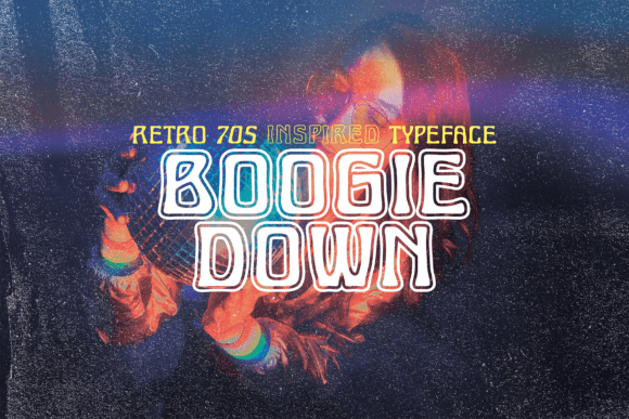 Boogie Down: A Retro Display Font for Digital Expression