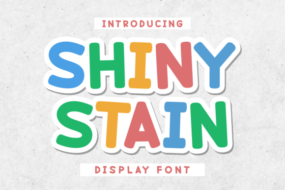 Choosing Shiny Stain as a Display Font for My Latest Web Project