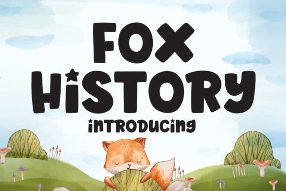 Fox History Font: A Playful Tool for Crafters and Product Creators