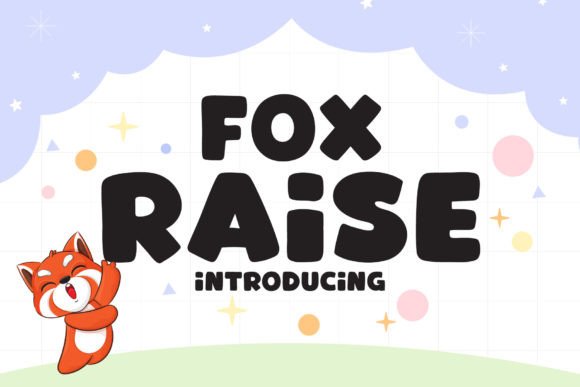 Fox Raise: The Display Font for Lively Editorial Design