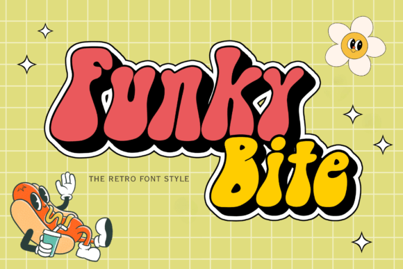 Funky Bite: A Y2K-Inspired Font for Digital Brand Energy
