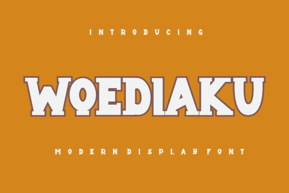 How Woediaku, a Bold Display Font, Changes Your Digital Design
