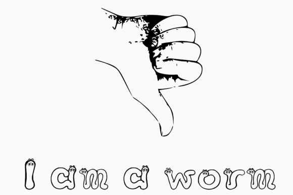 I Am a Worm Font: A Weird Typeface Tested on a Real Web Project