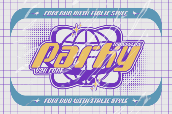 Parky: A Futuristic Display Font for Digital Interfaces