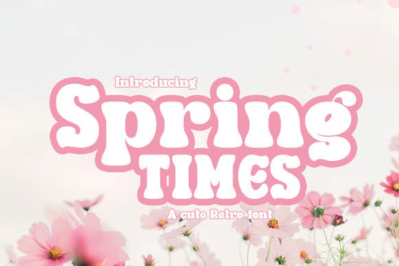 Spring Times Font: A Playful Display Typeface for Business