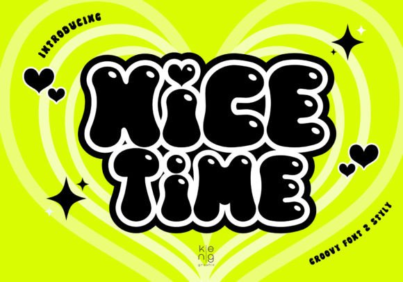 Testing Nice Time: A Chunky Display Font for Bold Web Design