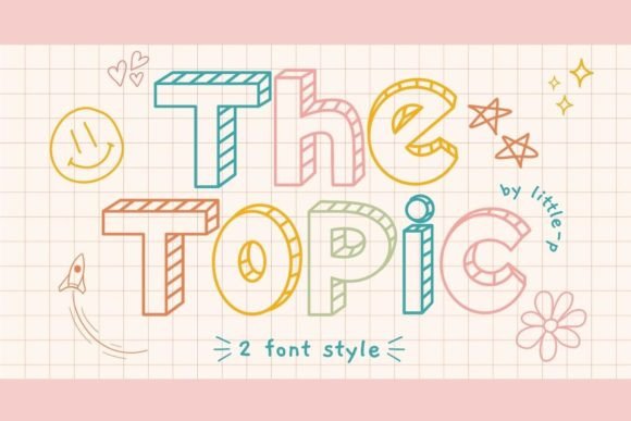 The Topic: A Font Designed for Digital Visibility and Playful Engagement